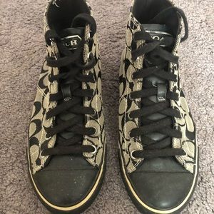 COACH high top sneakers